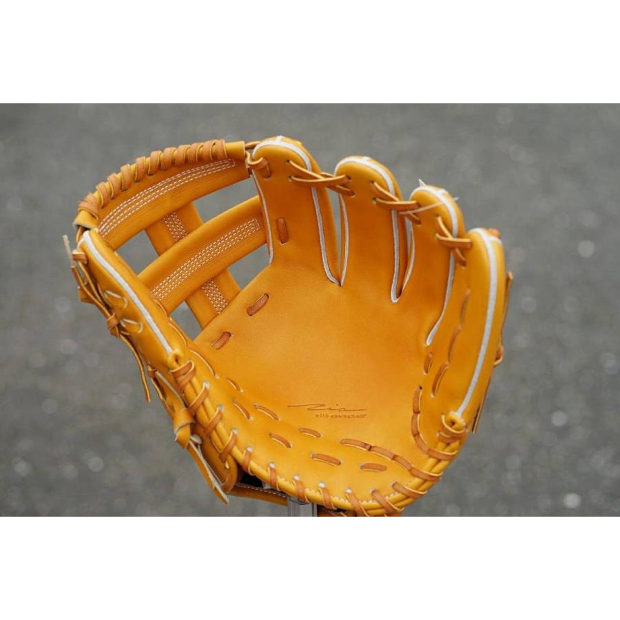 アイピーセレクト 硬式用グラブ 内野手 右投げ キップレザー 十河