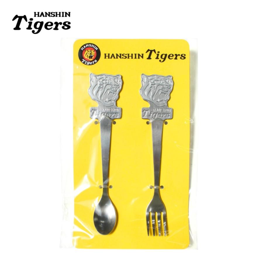 阪神タイガースグッズ スプーン＆フォークセット ラッピング可 : 89