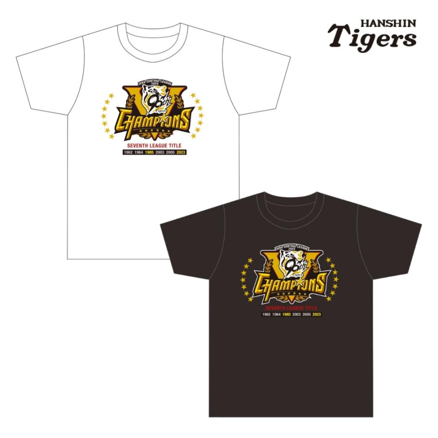 阪神タイガースグッズ 2025 セ・リーグ優勝記念 Tシャツ [STAR