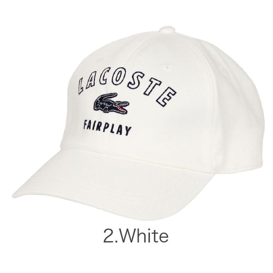LACOSTE（ラコステ） キャップ メンズ レディース FAIRPLAY ワニ
