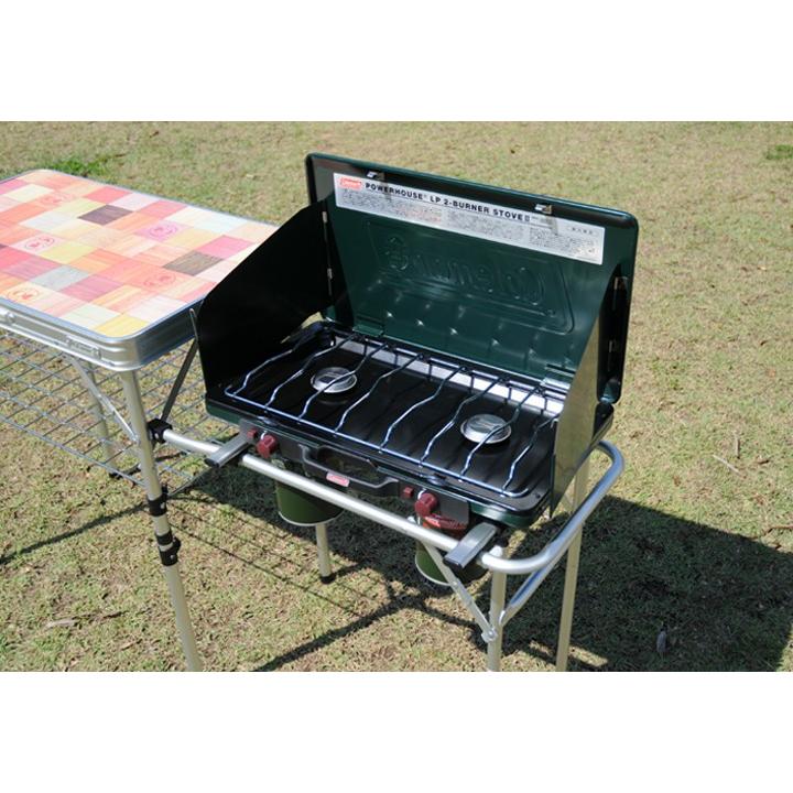 パワーハウスLPツーバーナーストーブ2〔コールマン〕【レンタルコンロ