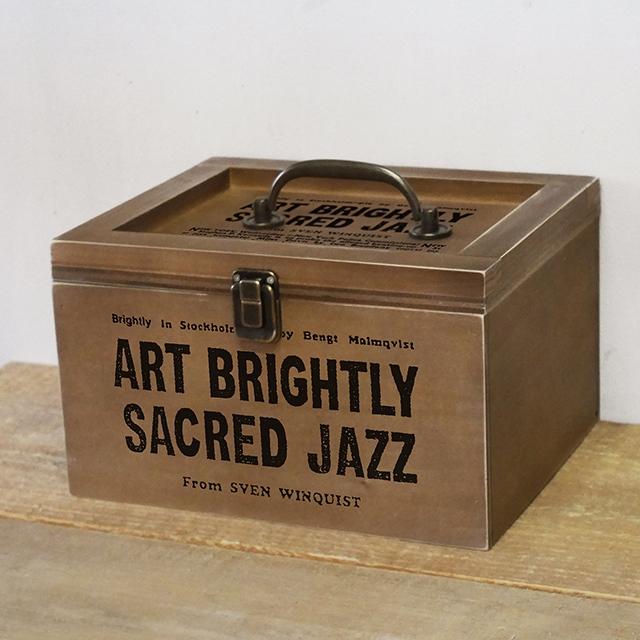 木製 木箱 収納ボックス 蓋付き アンティーク 取っ手付きボックス