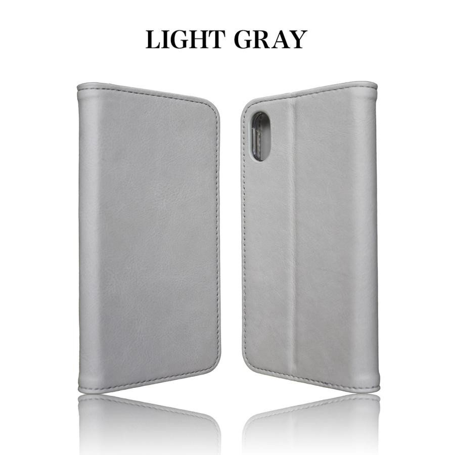 iPhone 蓋ピタ＆画面割れ防止 X XS 本革 ケース 手帳型 スマホケース