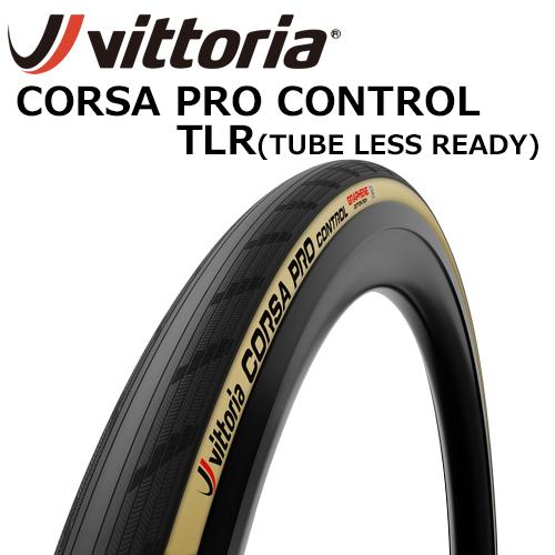 Vittoria CORSA PRO CONTROL TLR Tyre Black/Para ビットリア コルサ