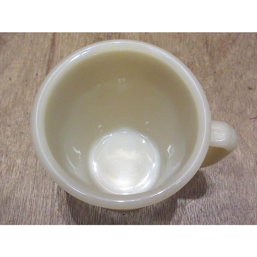 Fire King○初期ブロック体Dハンドルマグアイボリー○230405i5-frk