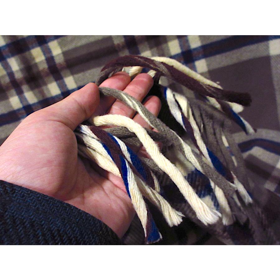 ビンテージ30's○PENDLETONチェックウールブランケットsize約180cm