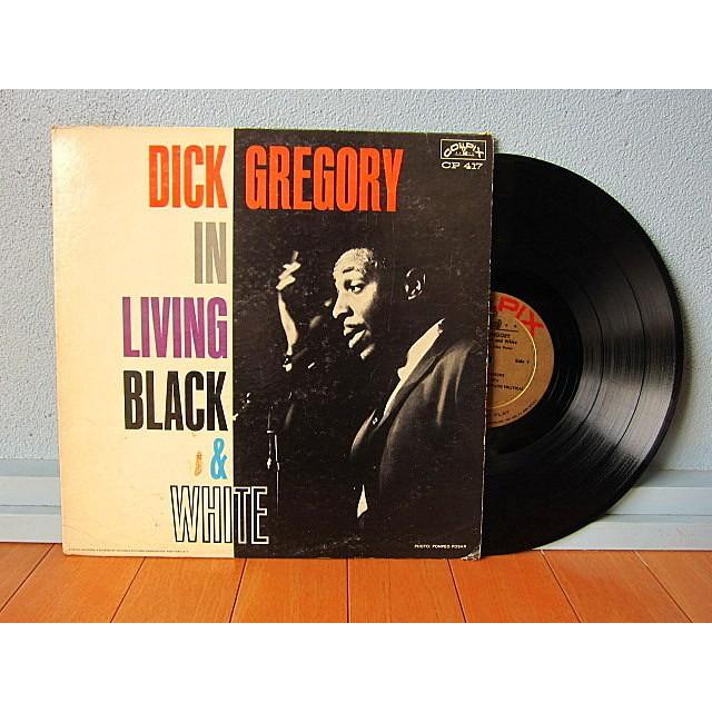 DICK GREGORY☆IN LIVING BLACK & WHITE COLPIX CP 417☆200515t2-rcd