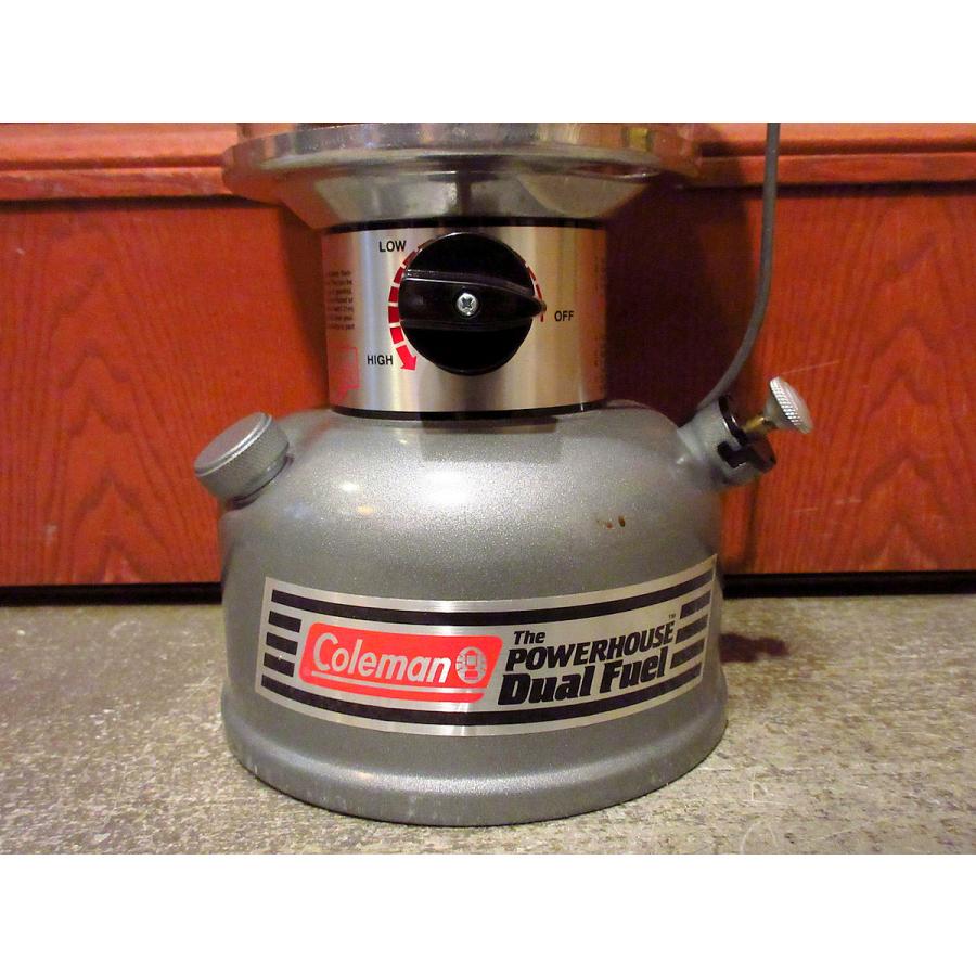 ビンテージ90's○Coleman 295 THE POWERHOUSE Dual Fuel ツーマントル