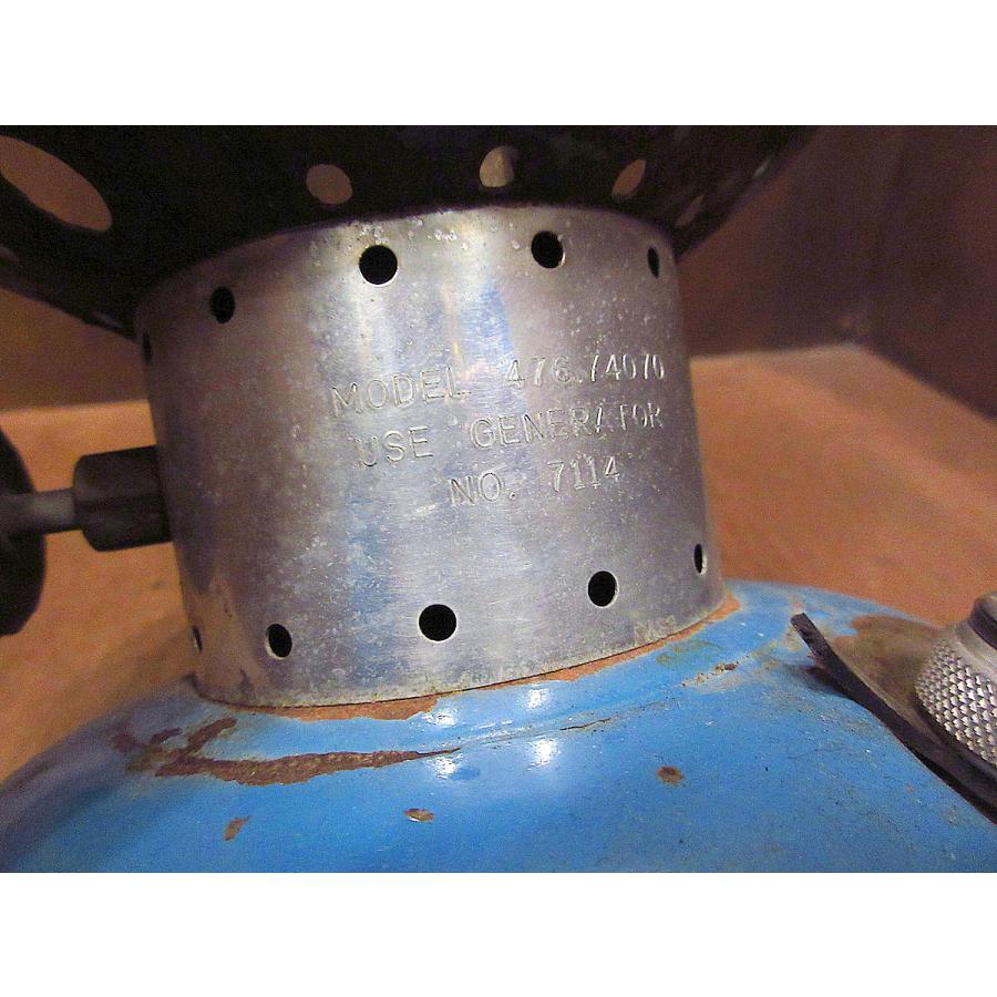 ビンテージ60's○SEARS Coleman 476. 74070ダブルマントルランタン点火