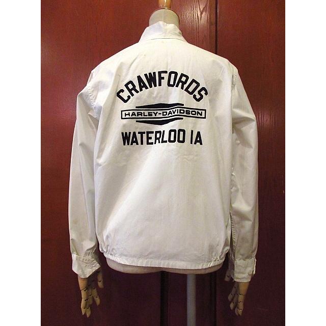 ビンテージ60's☆Champion × HARLEY DAVIDSONコットンジャケットsize
