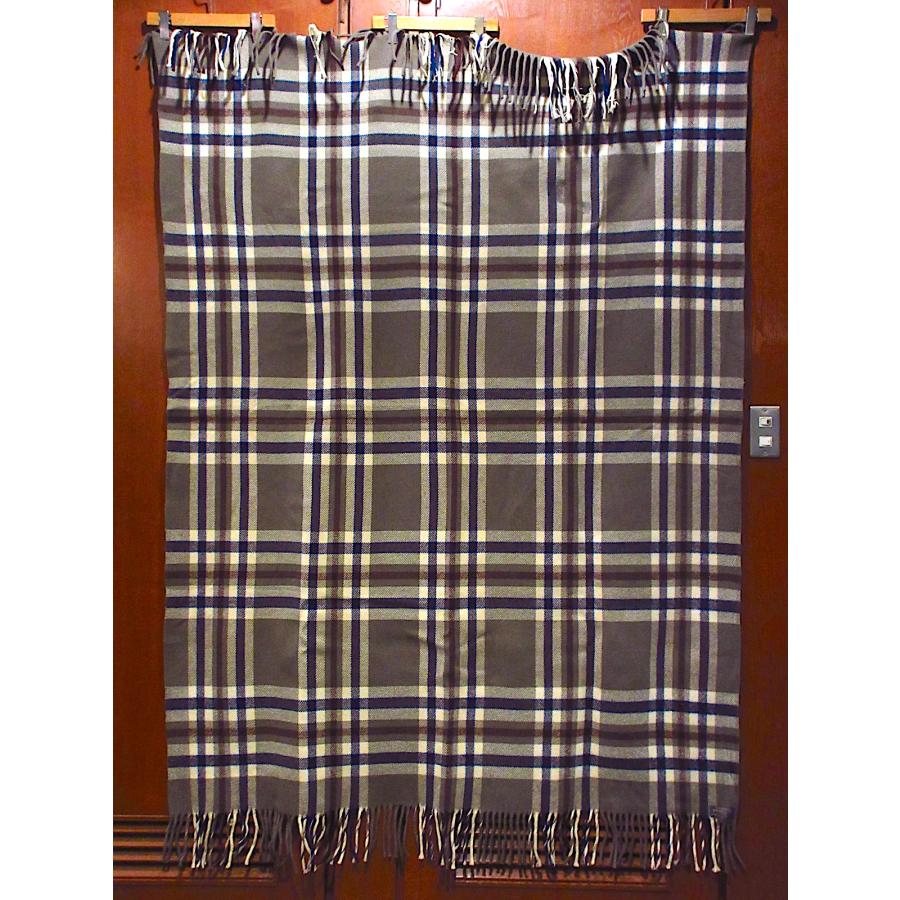 ビンテージ30's○PENDLETONチェックウールブランケットsize約180cm
