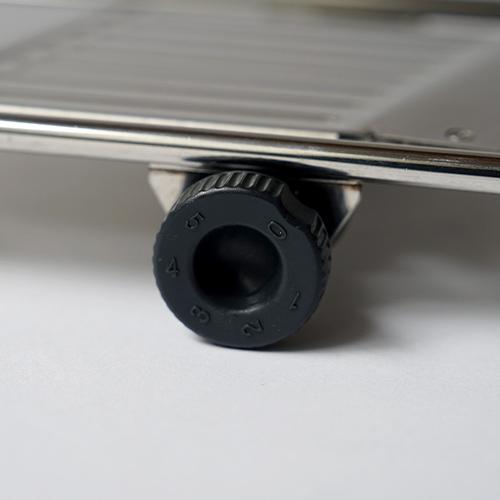 ROSLE レズレー アジャスタブル ステンレス スライサー ハンドガード付