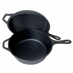 LODGE ロッジ ロジック コンボクッカー LCC3 GLT0701 10-1/4インチ