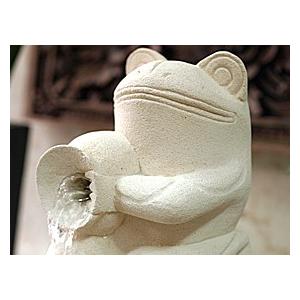 カエルの噴水(ガラス)(6点セット) インテリア 室内 卓上 循環 玄関