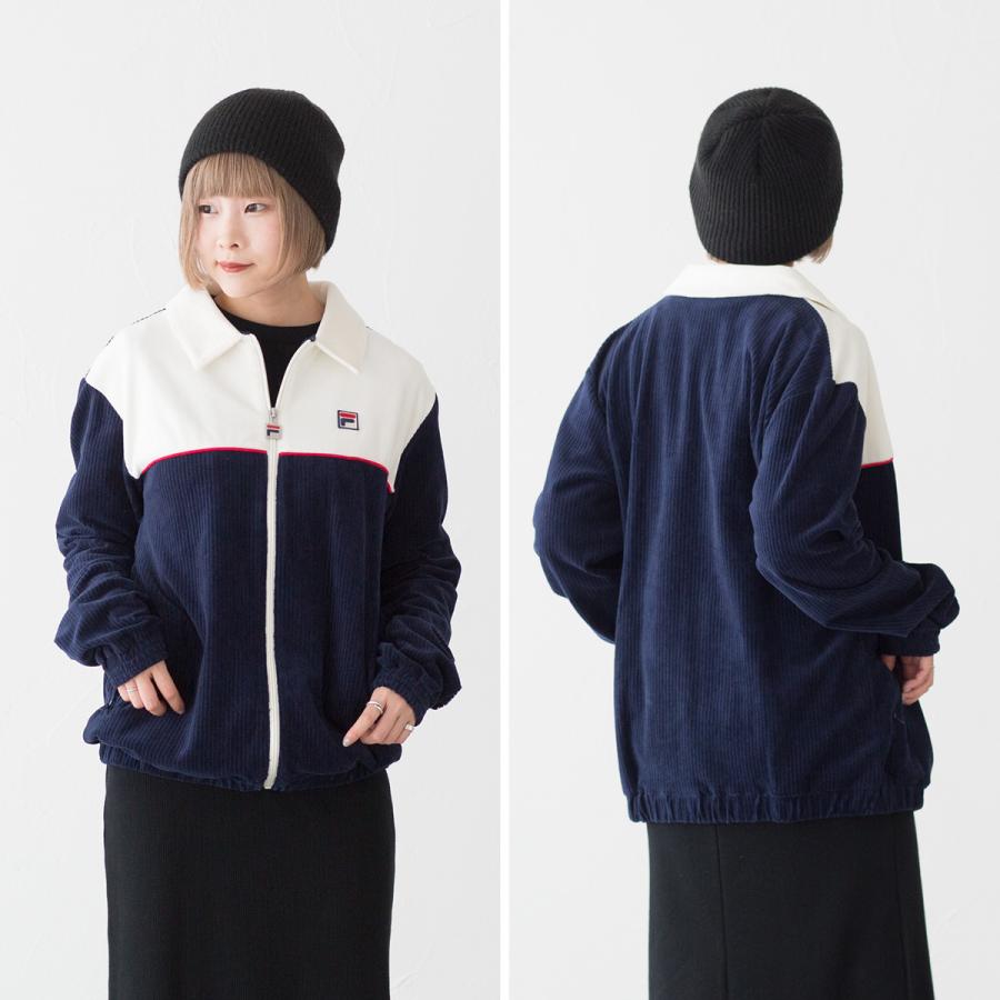 FILA（フィラ） US企画 ジェラルド ベロア ジャケット FILA Gerardos