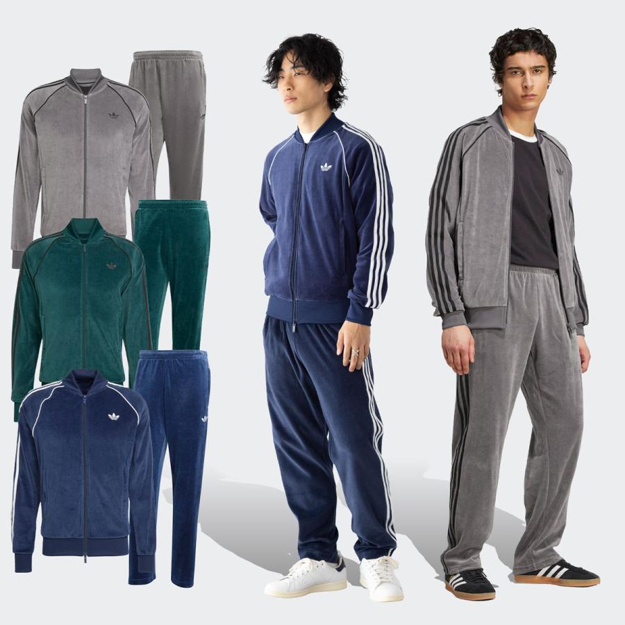 adidas Originals アディダス ベロア スーパースター SST アディカラー