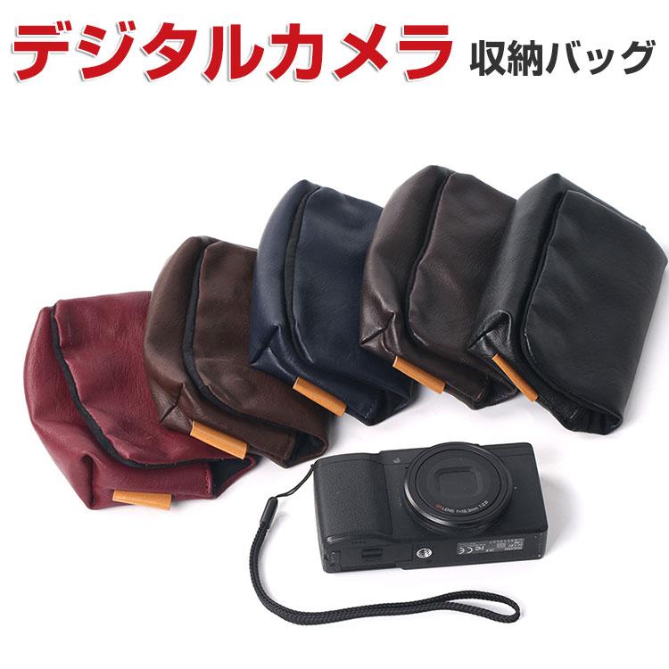 SONY ソニー VLOGCAM ZV-1F ケース PUレザー かばん/鞄 ポーチ カバン