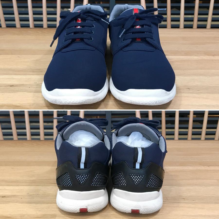 PRADA（プラダ） 【美品】プラダ スニーカー プラダスポーツ ネイビー