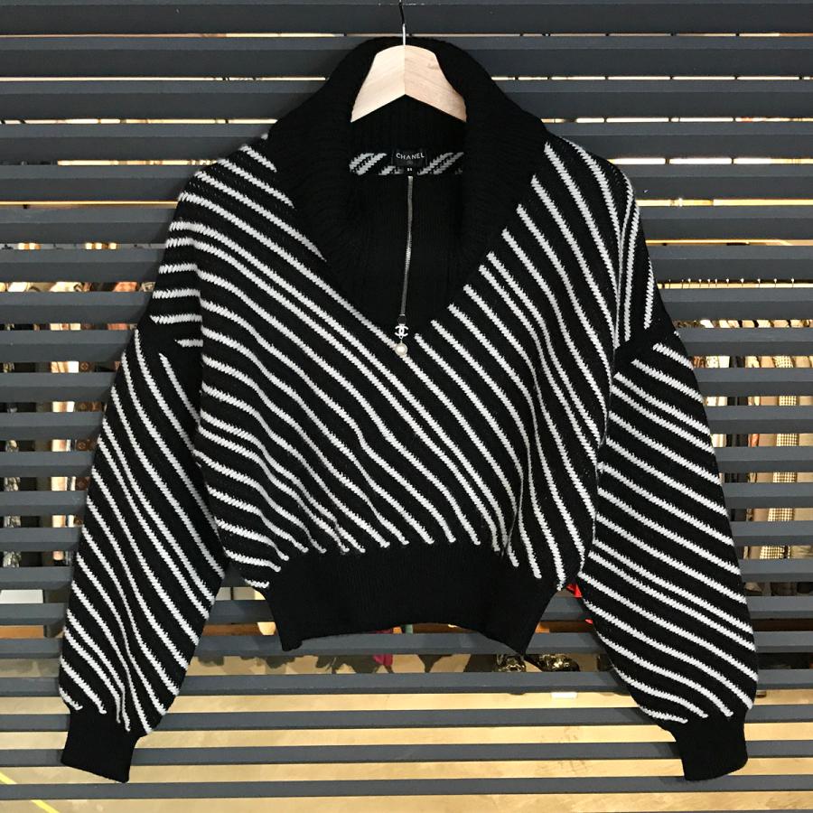CHANEL（シャネル） 【超美品】シャネル ココマーク ハーフジップ