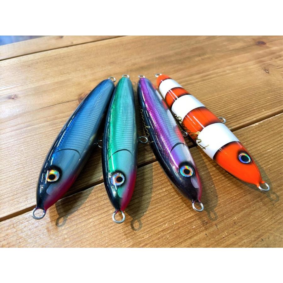 フジツボルアー ダイビングペンシル160F アルミ・クマノミカラー