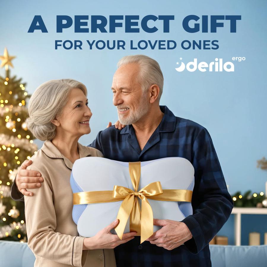 Derila Ergo デリラエルゴ 枕 頚椎ネックピロー 睡眠用 人間工学的枕