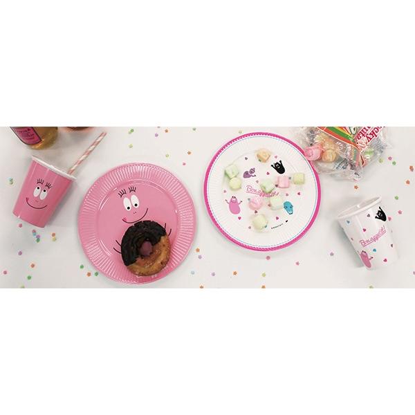 値下げ 新品 未使用 バーバパパ モーニングセット 皿 カップ 2セット