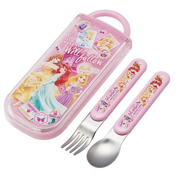 Disney（ディズニー） コンビセット スプーン フォーク スライド式