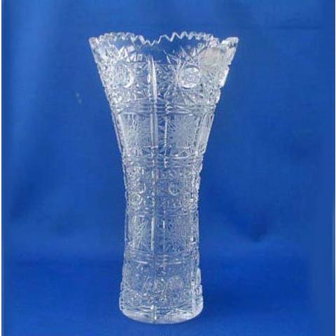 ボヘミアングラス 500PKカット 花瓶（フラワーベース） : コリーネ