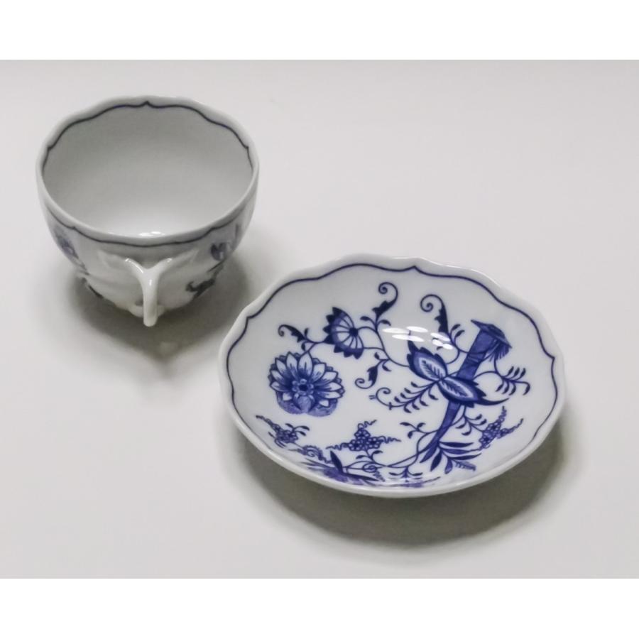 BOHEMIA ボヘミア チェコ製 陶磁器 ブルーオニオン カップ＆ソーサー