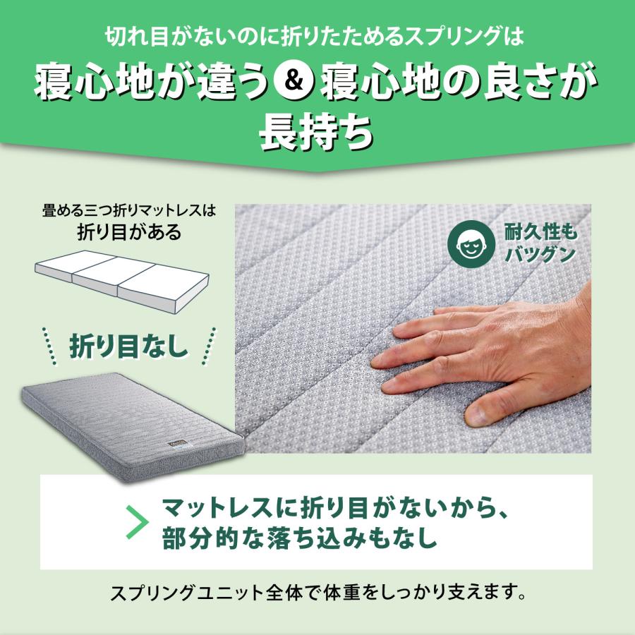 フランスベッド（FRANCEBED） マットレス シングル FD-W02 フォールド