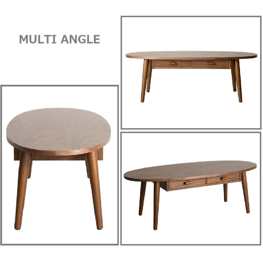 宮武製作所 センターテーブル 丸型 楕円形 オーバル型 CT-K1148W 角丸