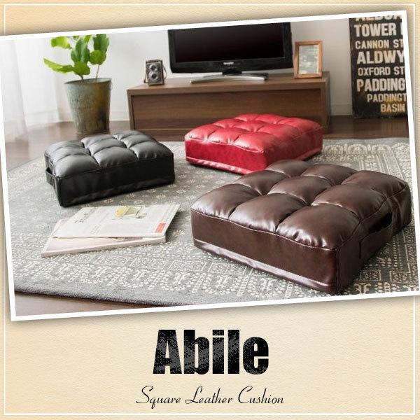 宮武製作所 レザークッション CN-380 座布団 極厚 厚さ14cm 座り心地