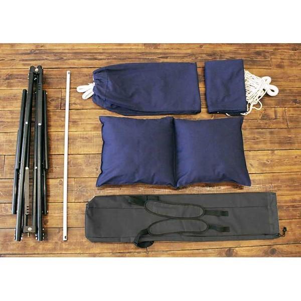 ハンモック SFF-38 自立式 3WAY ポータブル 室内 Sifflus シフラス