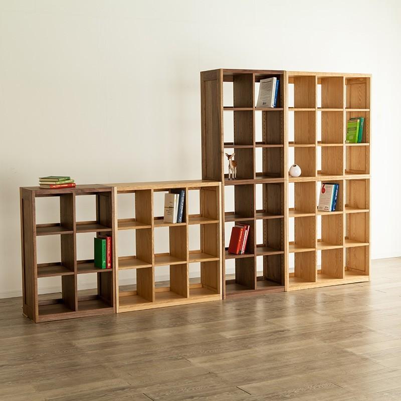 シェルフ 60 fine 2列1段 アッシュ ウォールナット 大川家具 オープン