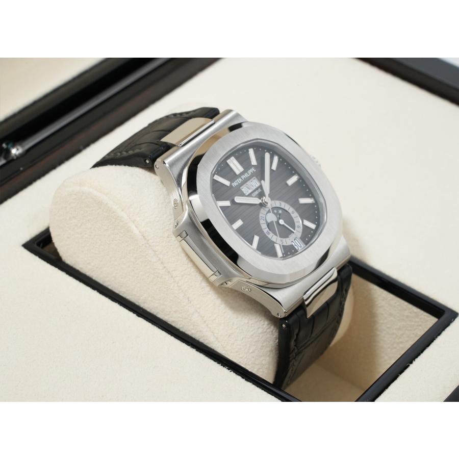 ノーチラス パテックフィリップ アニュアルカレンダー ムーンフェイズ