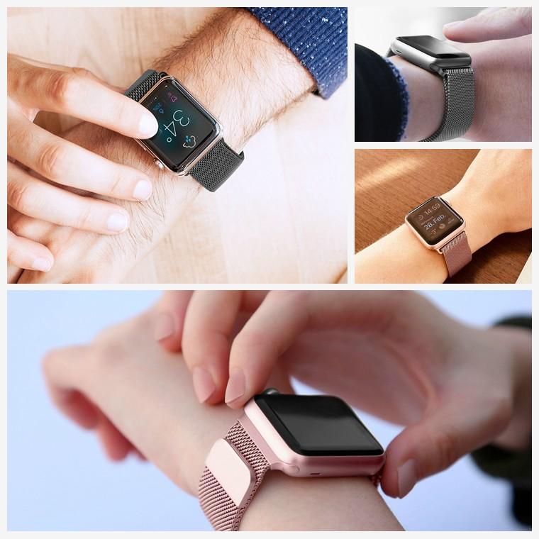 Apple Watch アップルウォッチ バンド ステンレス series 3 2 シリーズ