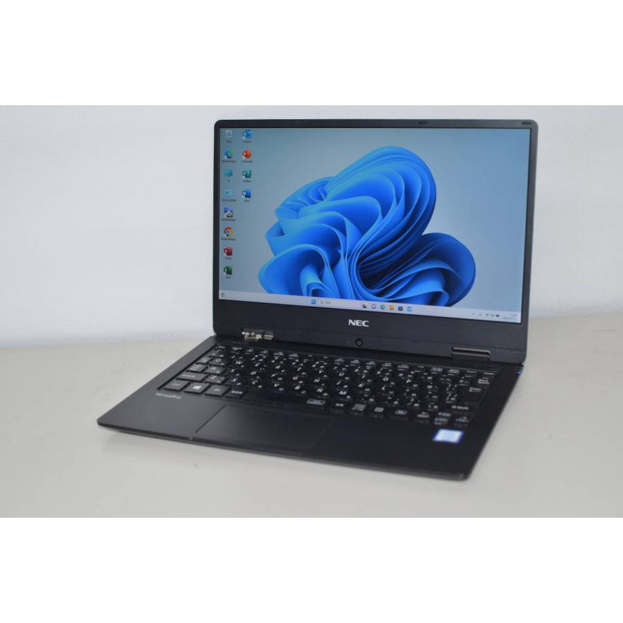 中古軽量ノートパソコン NEC PC-VKT12HZG3 Windows11+office 爆速