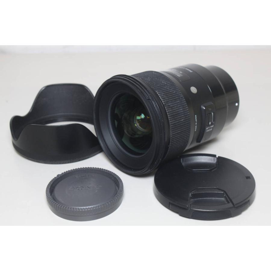 SIGMA/24mm F1.4 DG HSM/SONY Eマウント用/単焦点レンズ (4) : 中古