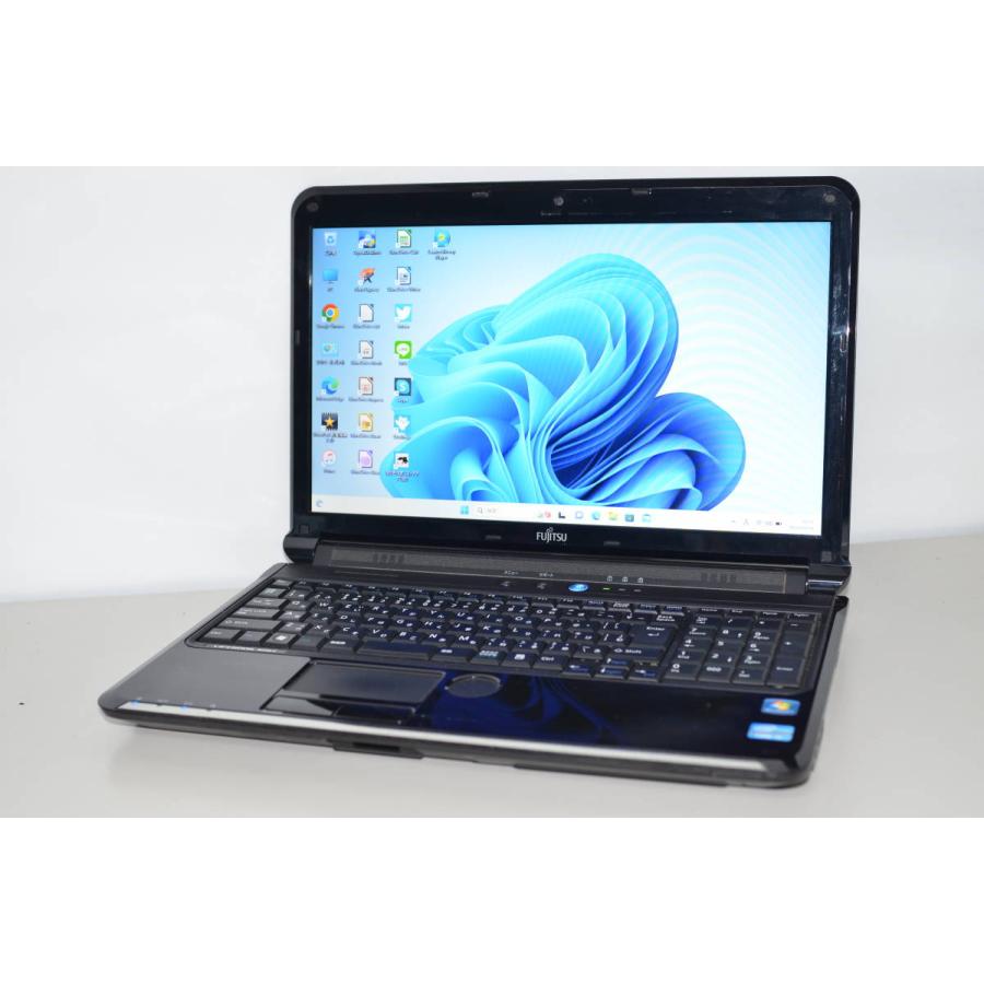 中古良品ノートパソコン Windows11+office 爆速新品SSD256GB 富士通