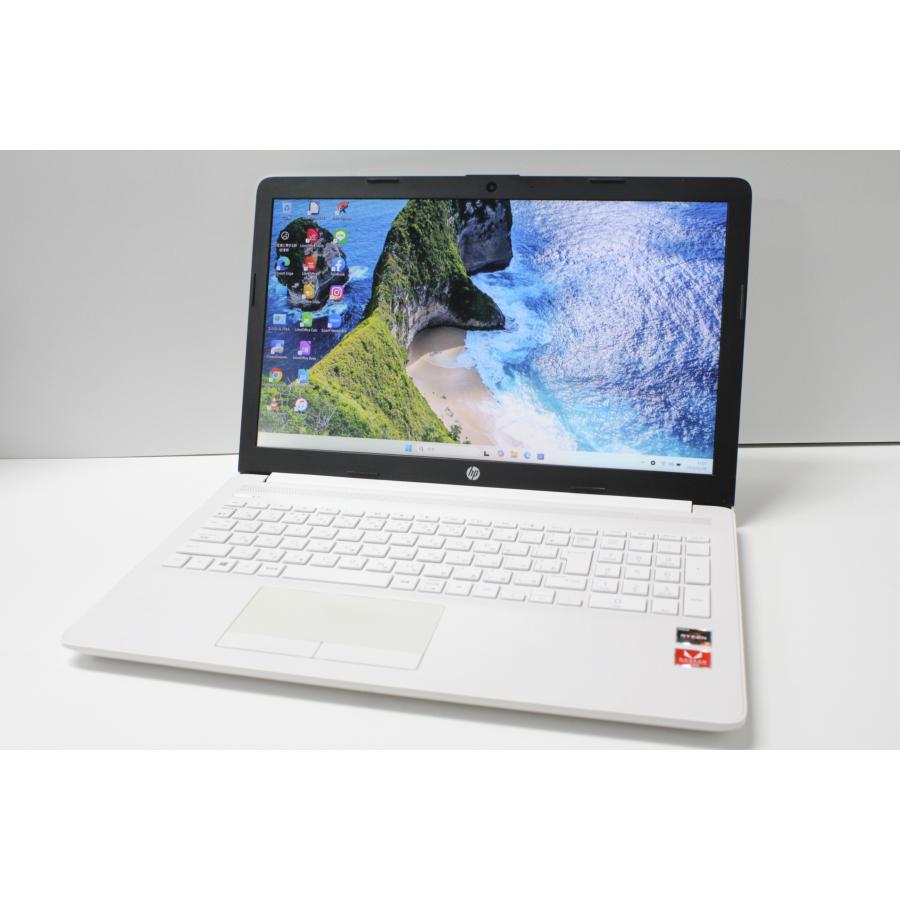 中古ノートPC】HP〈15-db0178AU〉Ryzen 3/SSD256GB+HDD500GB/メモリ8GB