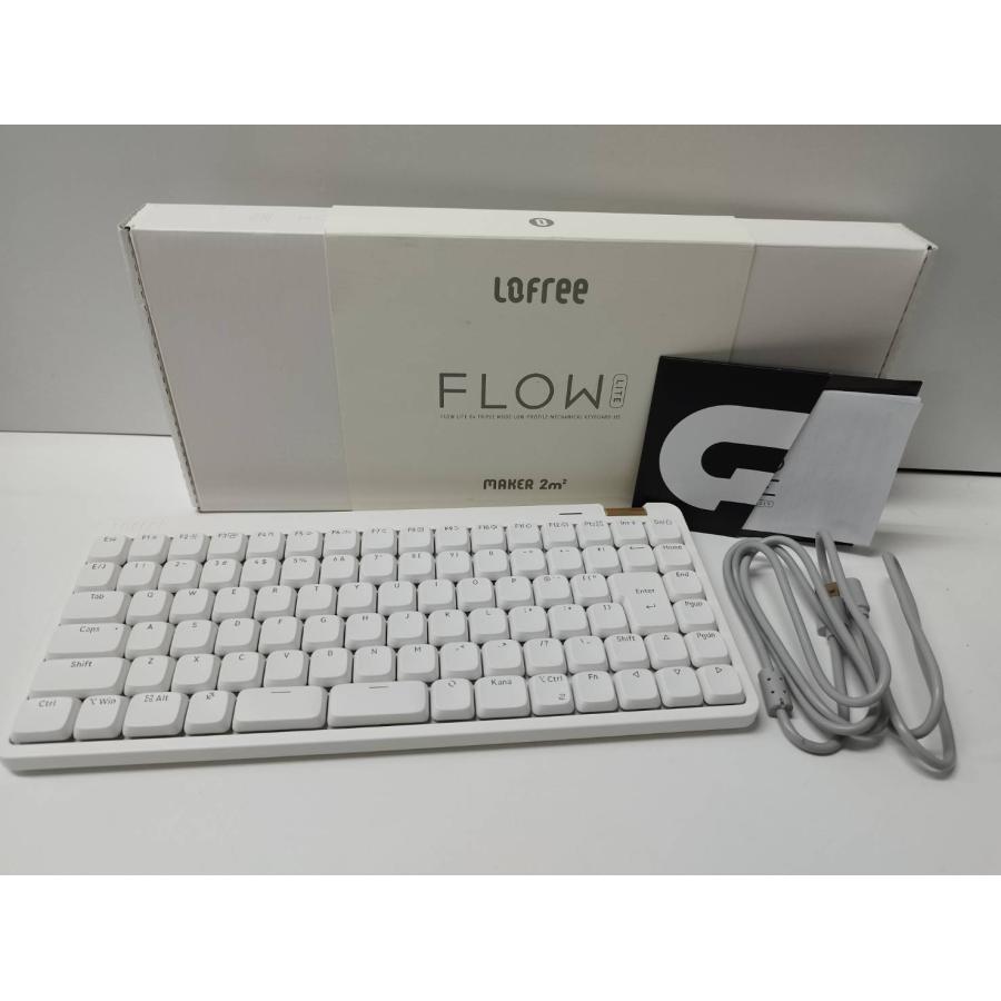 未使用に近い】Lofree Flow Lite 84/OE921/ワイヤレスメカニカル