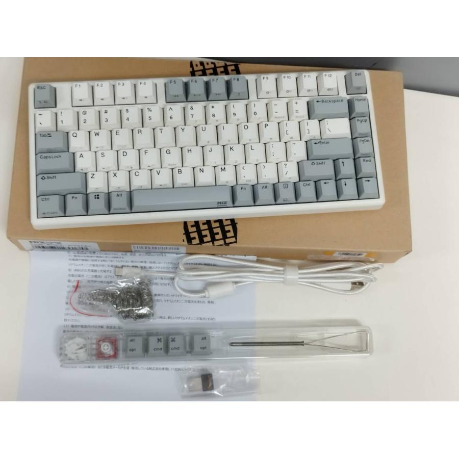NiZ Plum 静電容量無接点キーボード Micro84EC(S)Ble : 中古パソコン