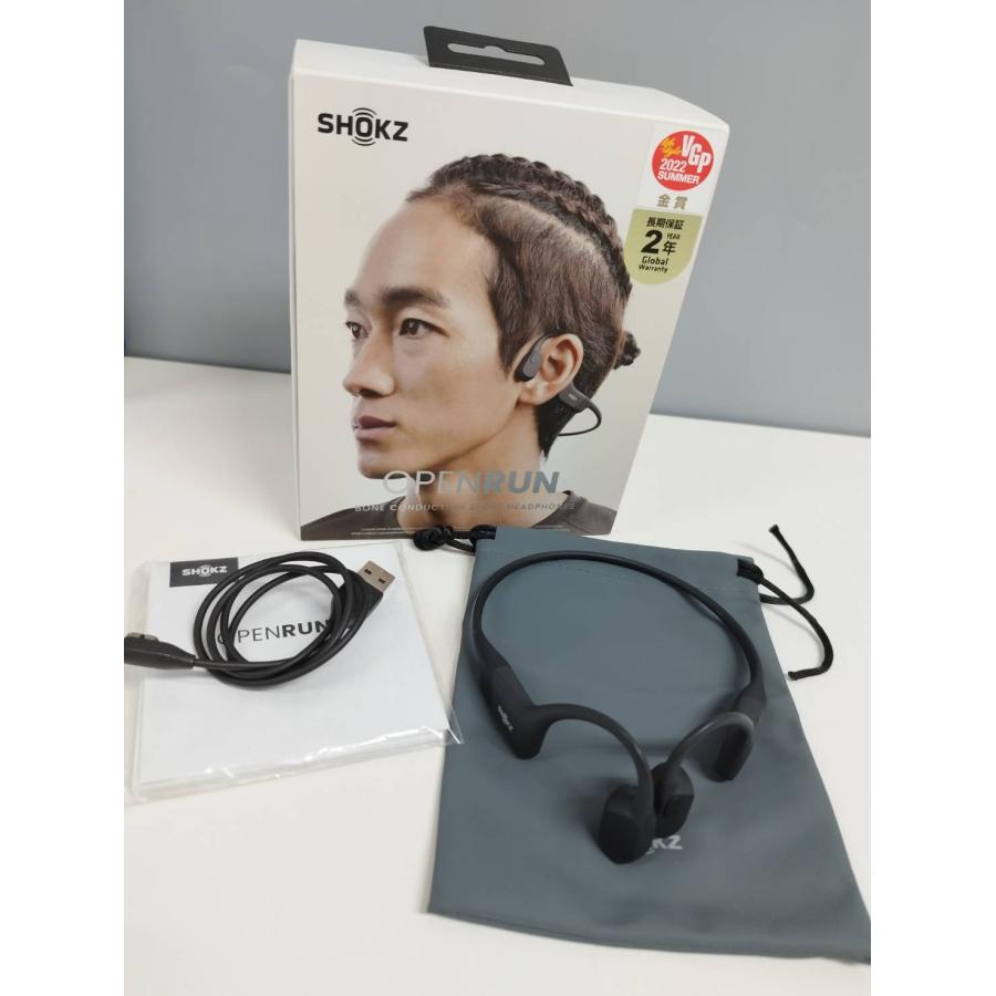 SHOKZ OpenRun S803/骨伝導イヤホン/ブラック : 中古パソコンショップ