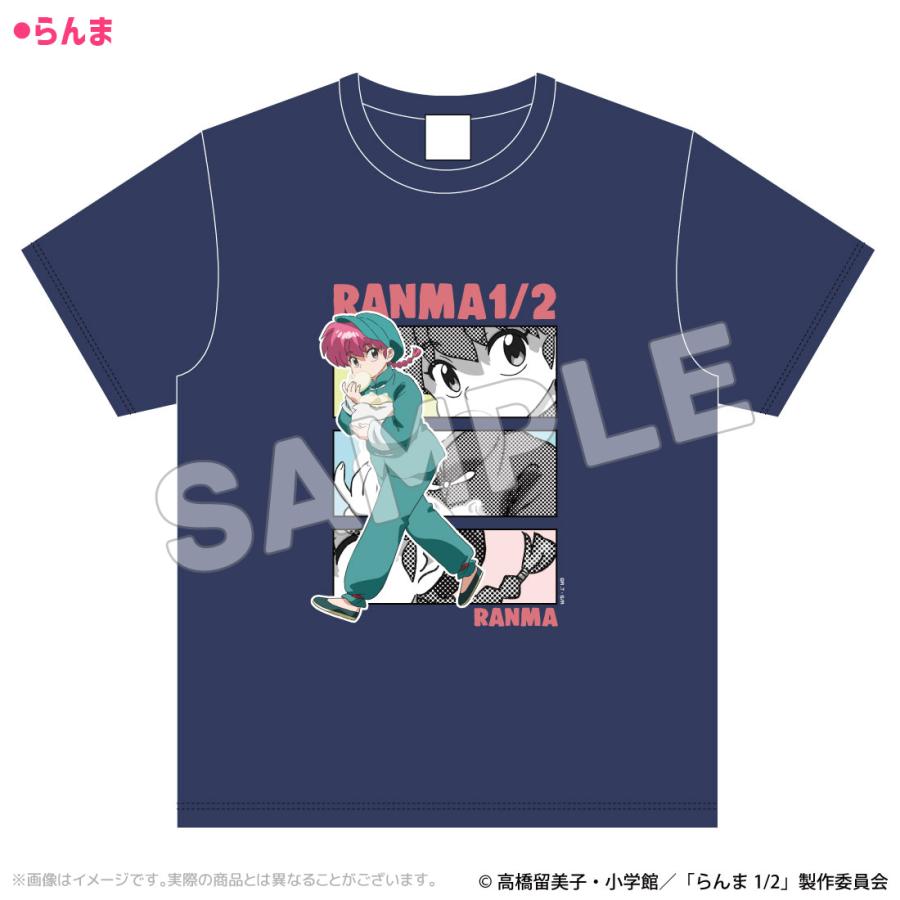 らんま1/2 グッズ 公式 アート Tシャツ 全5種 : アクロス CONTENTS on