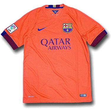 NIKE（ナイキ） 【ナイキ】2014/15バルセロナ アウェイ 半袖