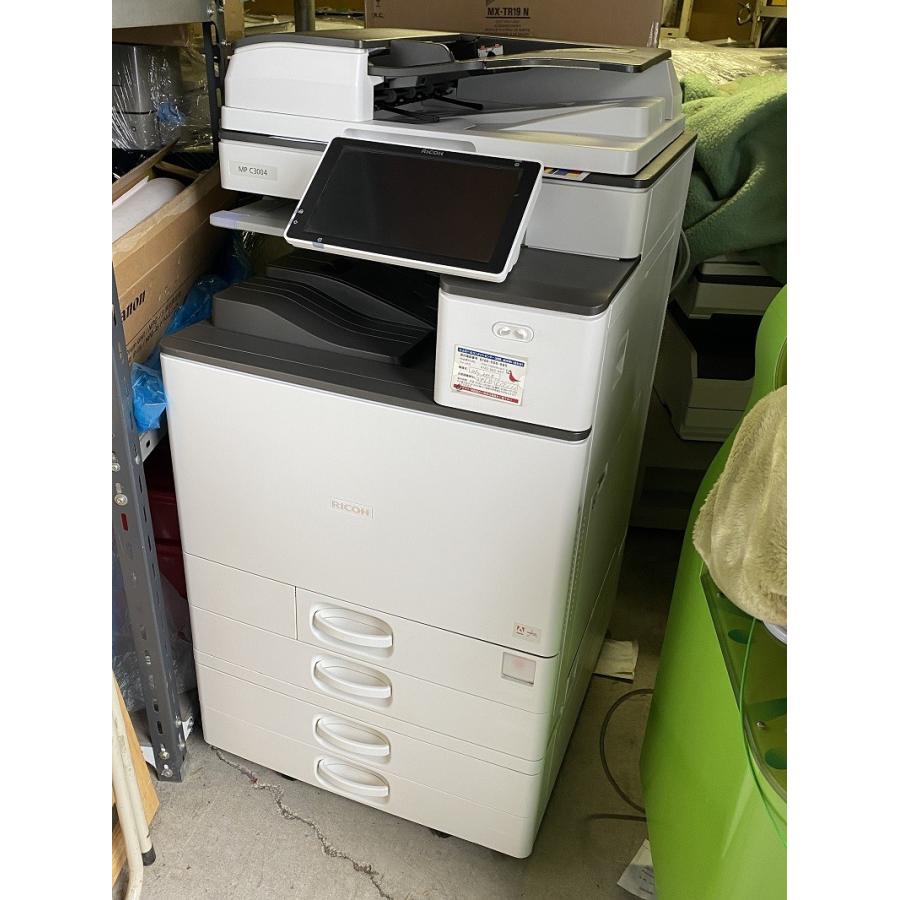 リコー A3カラー複合機 RICOH MPC3004 現行モデル 中古良品 : コピー機