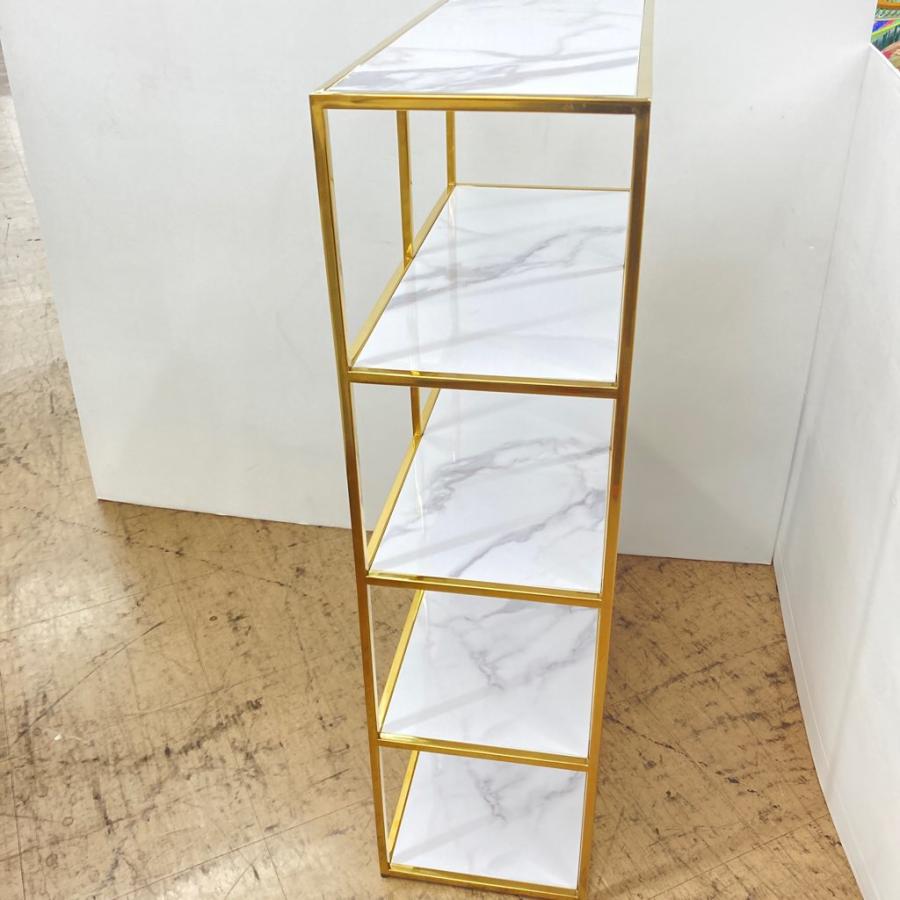 Francfranc（フランフラン） 中古 大理石調がおしゃれ レーヌ シェルフ