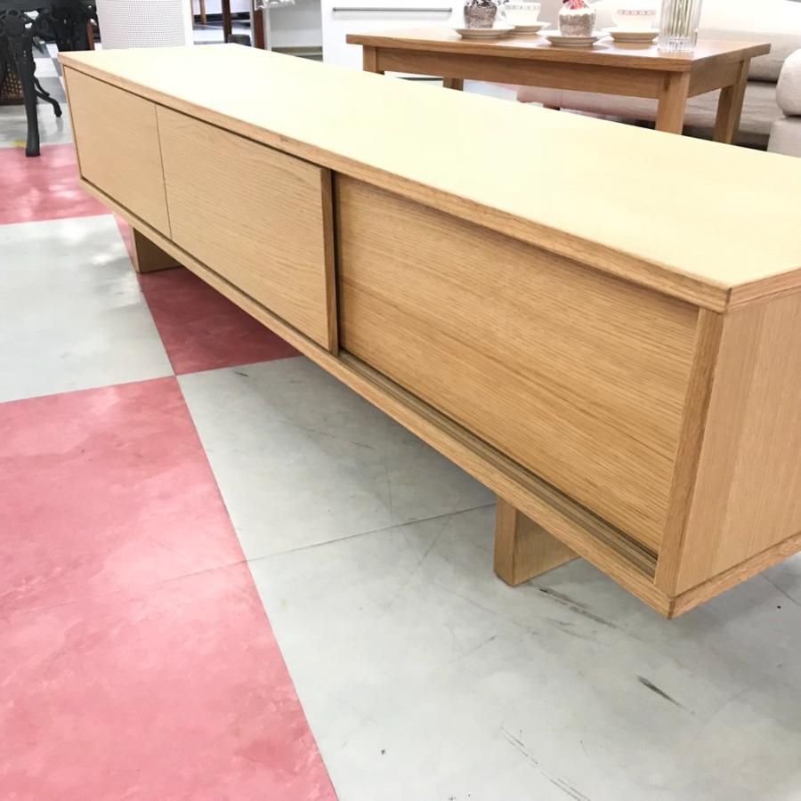 無印良品（MUJI） 中古 オーク材を使用したAVボード テレビ台 テレビ