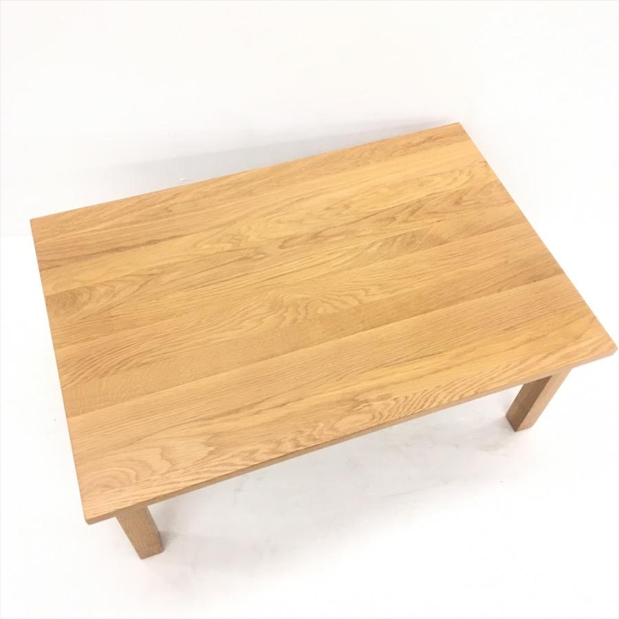 無印良品（MUJI） 中古 人気 無垢材ローテーブル オーク材 引き出し