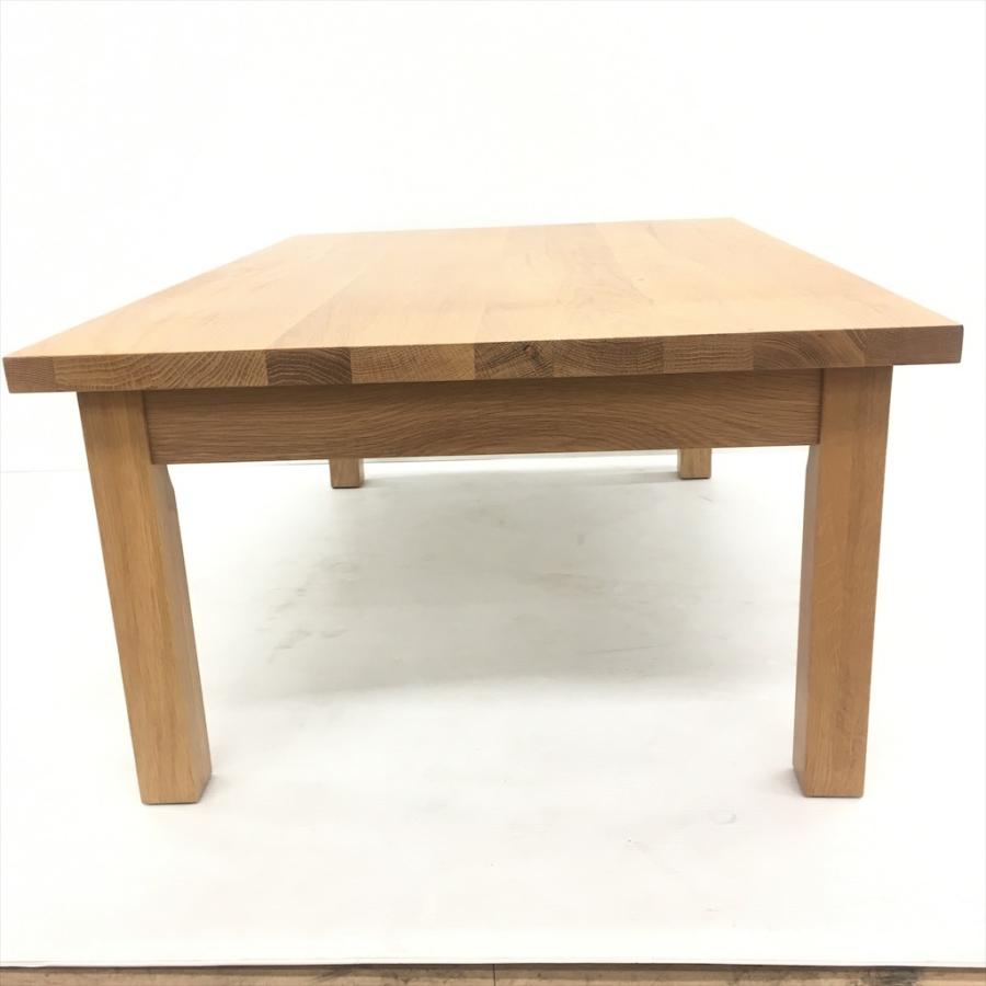 無印良品（MUJI） 中古 人気 無垢材ローテーブル オーク材 引き出し